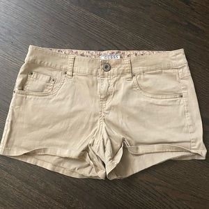 Women’s Guess Tan Shorts - Size 27